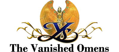 Ys the Vanished Omens logo for Sega Master System